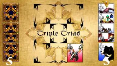 Capture d'écran de Triple Triad 2