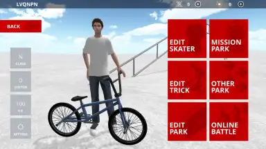 Capture d'écran de BMX Space 8