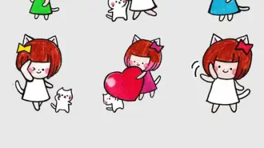 Capture d'écran de Emoji Stickers for chat Apps 3