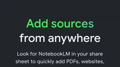 Capture d'écran de Google NotebookLM 7
