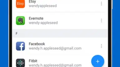 Capture d'écran de 1Password 8