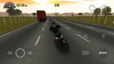 Capture d'écran de Moto Wheelie 3D 9