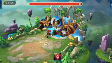 Capture d'écran de Infinite Heroes 1