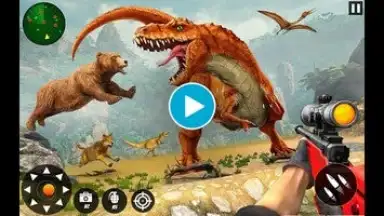 Capture d'écran de Wild Dinosaur Hunting Attack 1
