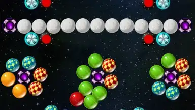 Capture d'écran de Space Bubble Shooter 6