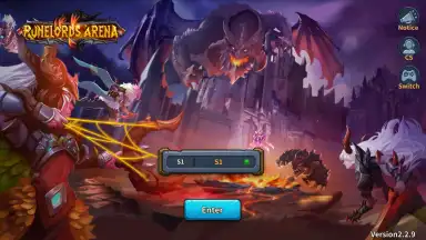 Capture d'écran de Runelords Arena 1