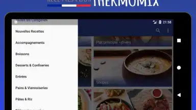 Capture d'écran de Recettes pour Thermomix 10