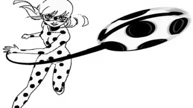 Capture d'écran de Coloring Ladybug & Blackcat 2