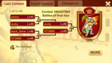 Capture d'écran de Avatar Fight HD 1