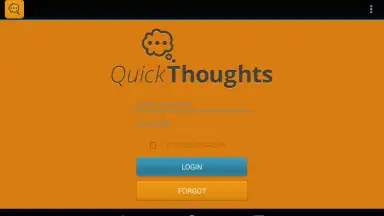 Capture d'écran de QuickThoughts 2