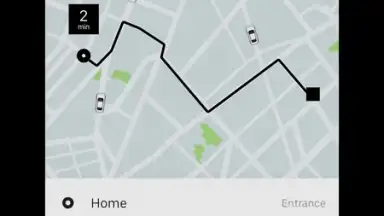 Capture d'écran de Uber Russia 1