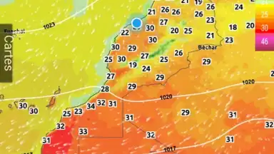 Capture d'écran de Morocco Weather 1