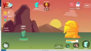 Capture d'écran de Tap Tap Dino 2
