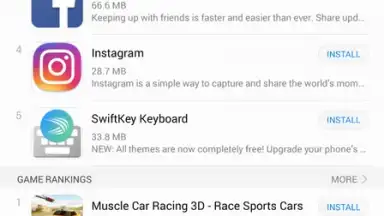 Capture d'écran de Huawei AppGallery 5