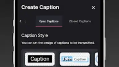 Capture d'écran de CameraFi Studio 6