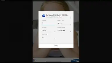 Capture d'écran de Samsung Print Service Plugin 13