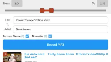 Capture d'écran de Peggo - YouTube to MP3 Converter 4