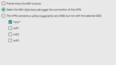 Capture d'écran de OpenVPN Client Free 2