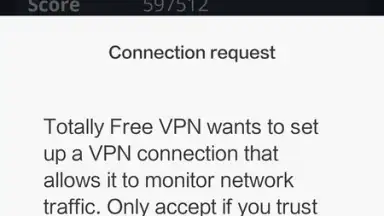 Capture d'écran de Totally Free VPN 4