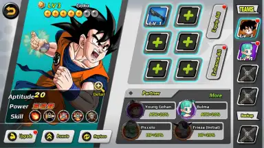 Capture d'écran de Saiyan Legends 2