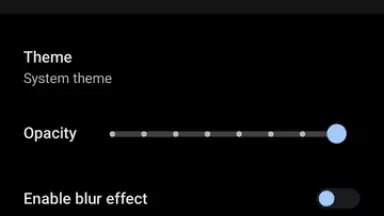 Capture d'écran de Microsoft Launcher 9