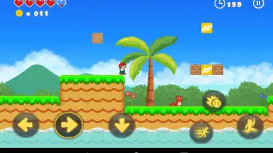 Capture d'écran de 64 Games - Super Max Adventure 1