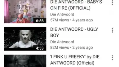 Capture d'écran de YouTube Go 3