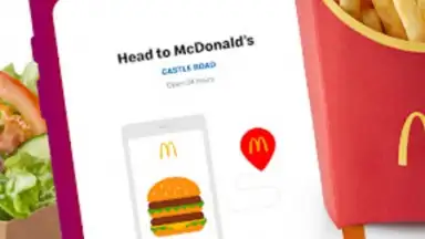 Capture d'écran de McDonald’s UK 2