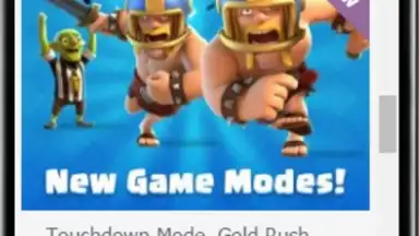 Capture d'écran de Clash Royale News 2