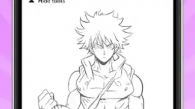 Capture d'écran de Draw Anime 3