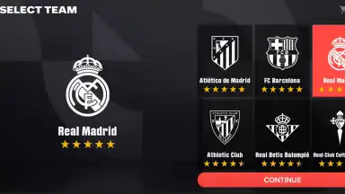 Capture d'écran de EA Sports FC Mobile Beta 3