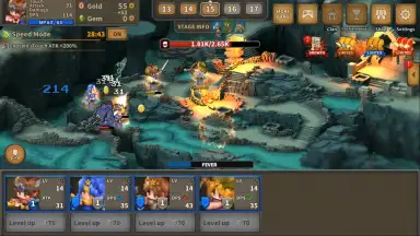 Capture d'écran de Tap Defenders 8