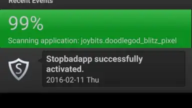 Capture d'écran de Stopbadapp 6