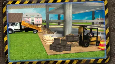 Capture d'écran de Construction Trucker 3D Sim 9
