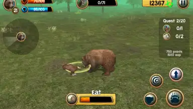 Capture d'écran de Wild Bear Simulator 3D 2