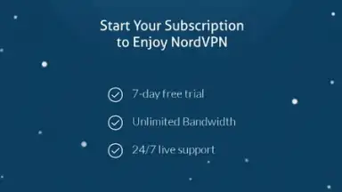 Capture d'écran de NordVPN 4