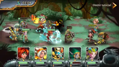 Capture d'écran de Brave Soul Heroes 5