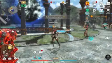 Capture d'écran de GIGA Dragon WAR 4