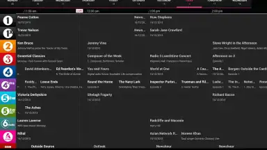 Capture d'écran de BBC iPlayer Radio 13