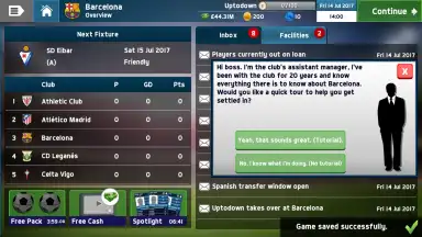 Capture d'écran de Soccer Manager 2018 15