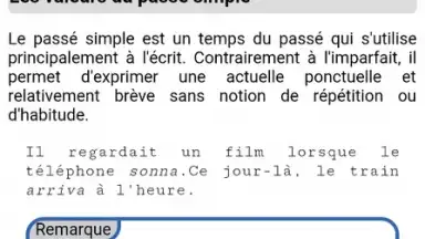Capture d'écran de Le Conjugueur 3
