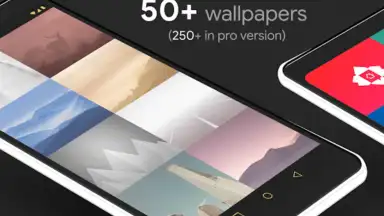 Capture d'écran de Lines Dark - Icon Pack 6