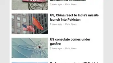 Capture d'écran de RT News 1