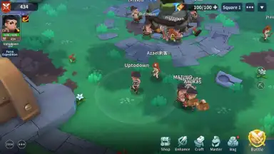 Capture d'écran de Raid Masters Online 1