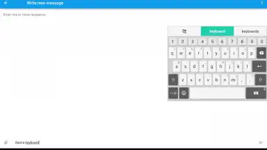 Capture d'écran de Teclado Xperia 3