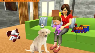 Capture d'écran de Virtual Mom Baby Care 6