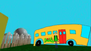 Capture d'écran de Baldi's Basics - Field Trip game 3