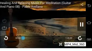 Capture d'écran de WPV-YouTube music PV 1