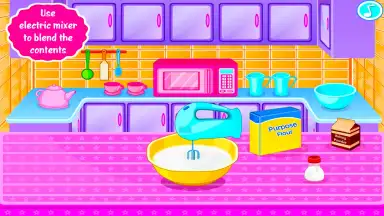 Capture d'écran de Сладкое печенье - игры для девочек 4