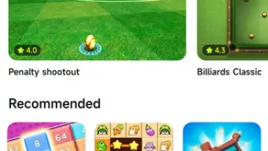 Capture d'écran de Xiaomi Game Center 3